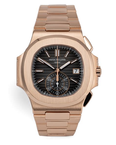 patek philippe nautilus chronograph rose gold|patek philippe nautilus full diamond.